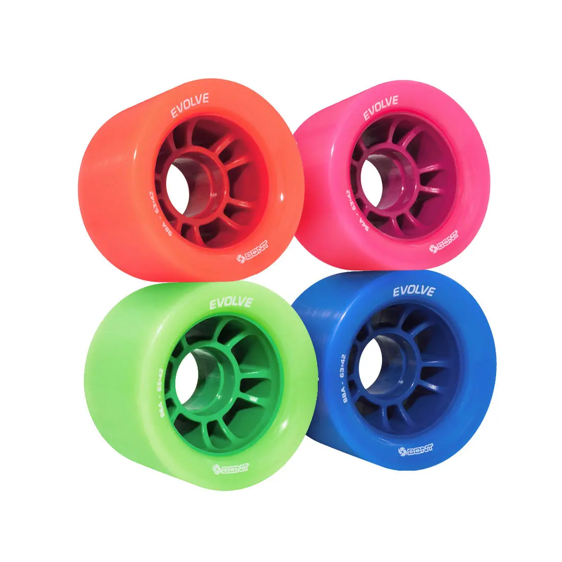 Bont Evolve Speed 63Mm 4Pk 1