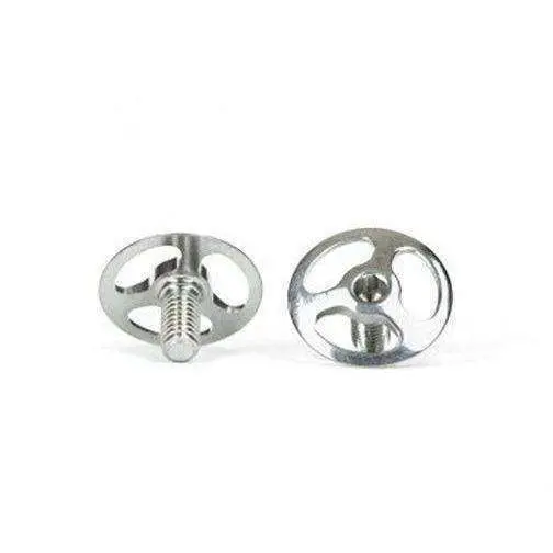 Avid Triad Titanium Wing Screws | Polished 1