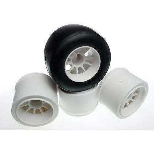 Exotek F104 +3Mm Off Set Wheels For Shimizu Tires (4) White 1