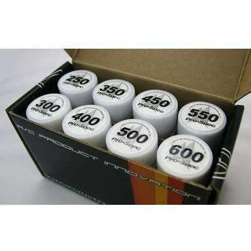 Pro-Spec Chemical Box Racing Damper Oil (250-600Cs) 8Pcs Set 1