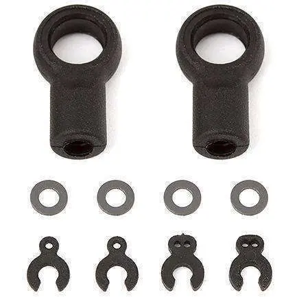 Rc12r6 Arm Eyelets And Caster Clips 1