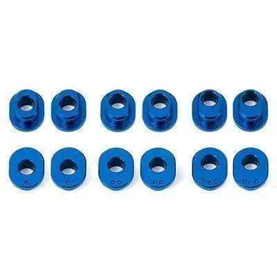 Rc12r6 Ft Track Width Bushings, Aluminum 1