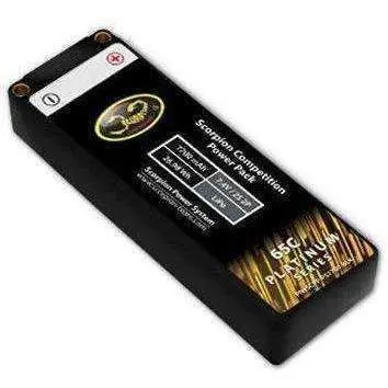 Scorpion Competition Power Pack (2S 7700 Mah) - Platinum Series 1