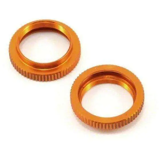 T4 Alu Shock Adjustable Nut - Orange (2) 1