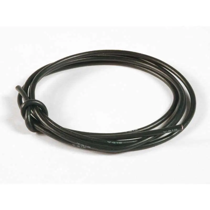 Tq Wire 16Awg Silicone Wire (Black) (3') 1