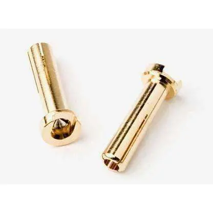 Tq Wire 18Mm 4Mm Bullet Male Connectors (2Pcs) 1