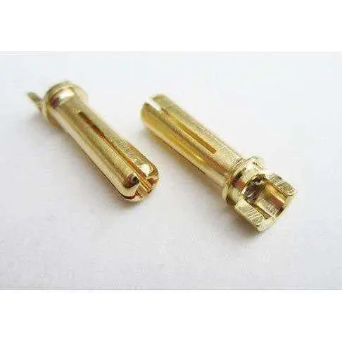 Tq Wire Low Resistance 4Mm Bullet Male Connectors (2) 1