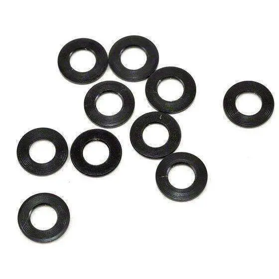 Xray Alu Shim 3X6x0.5Mm - Black (10) 1