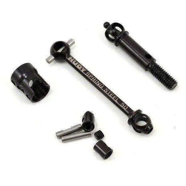 Xray T4 Ecs Drive Shaft 50Mm With 2Mm Pins - Hudy Spring Steel 1