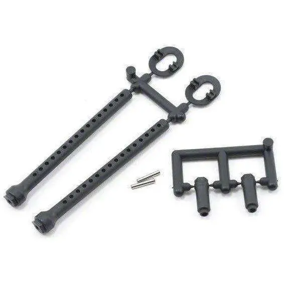 Xray T4 Front Body Mount Set +1Mm Height 1