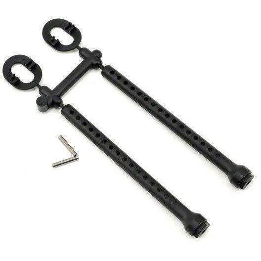 Xray T4 Front Body Mount Set 6Mm 1