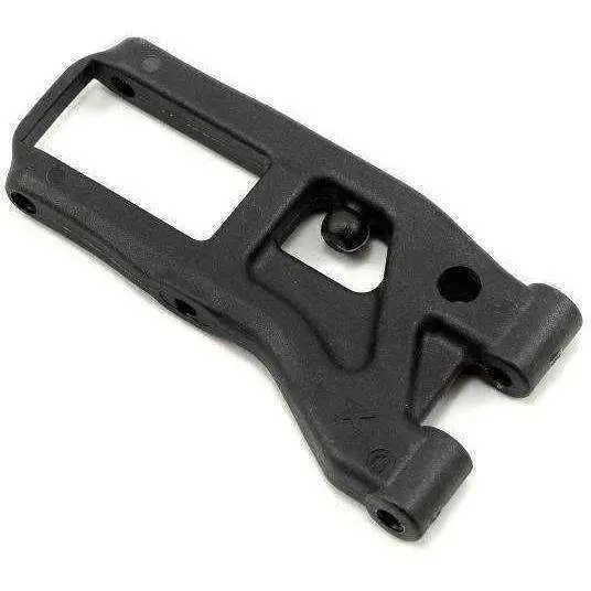 Xray T4 Front Suspension Arm - Graphite - 1-Hole 1