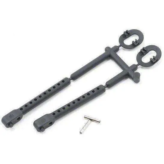 Xray T4 Rear Body Mount Set +1Mm Height 1