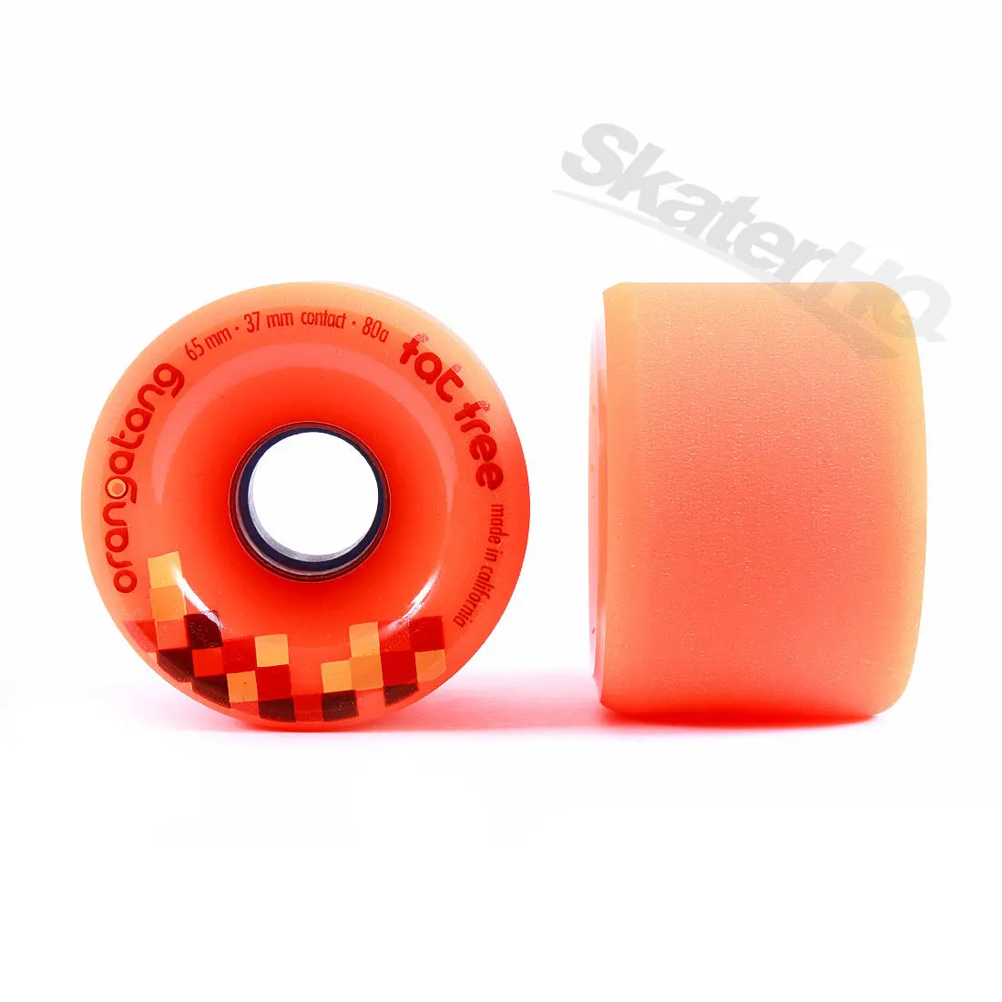 Orangatang Fat Free 65Mm/80A - Orange 1