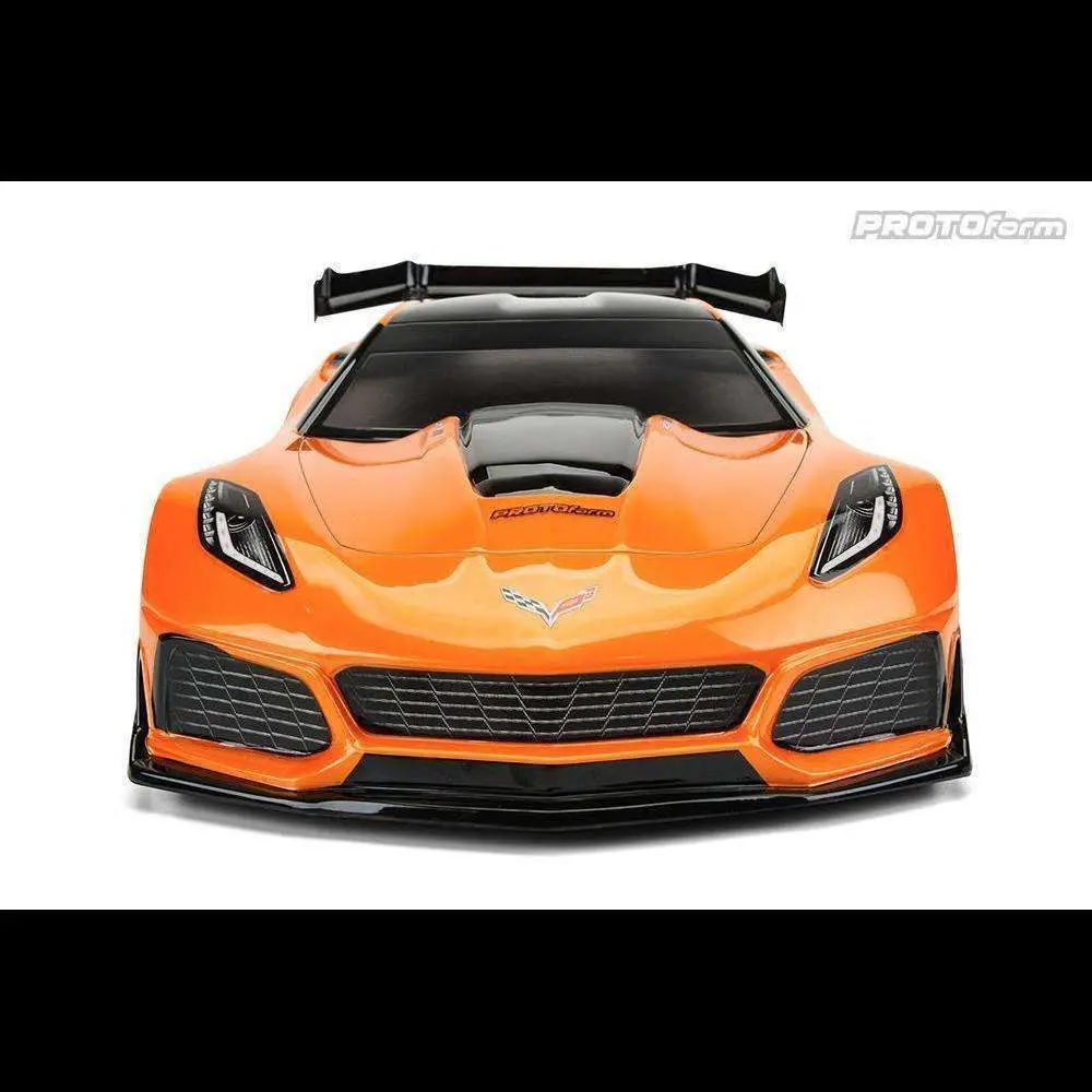 Protoform Chevrolet Corvette Zr1 Clear Bodyfor 190Mm Tc 1