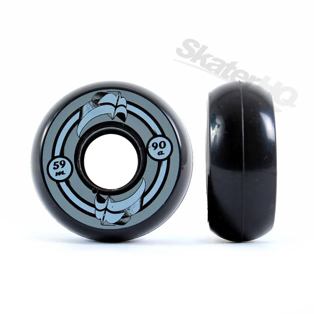 Razors 3D Wheels 59Mm/90A 4Pk Black 1