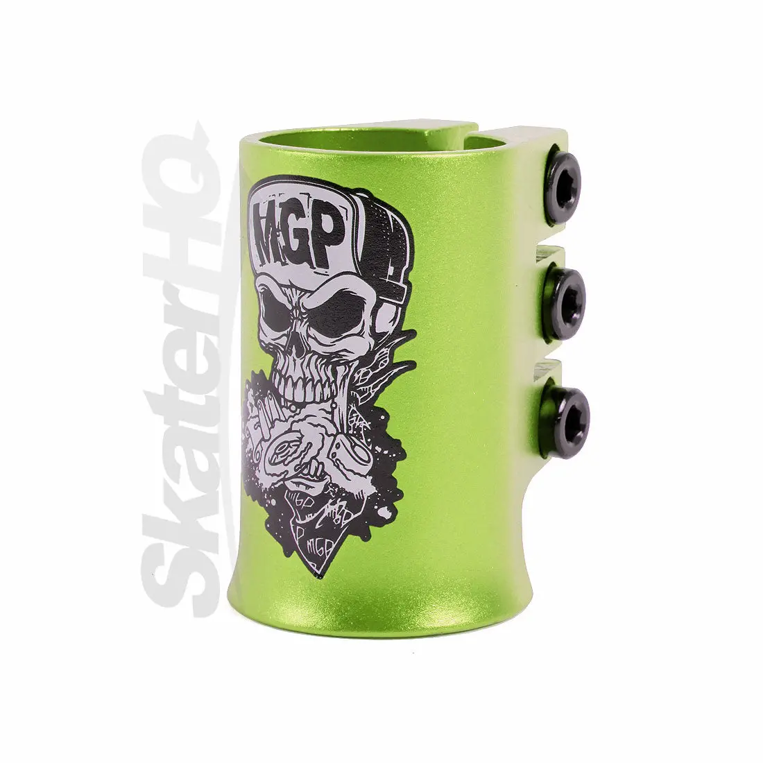 Mgp Madd Hatter Hic Oversized Triple Clamp - Green 1