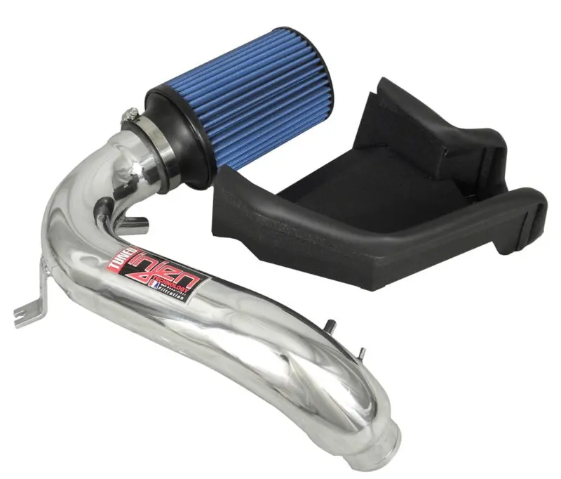 Injen 12-13 Fiat 500 Abarth 1.4L(T) Polished Short Ram Intake W/ Mr Tech & Heat Shield 1