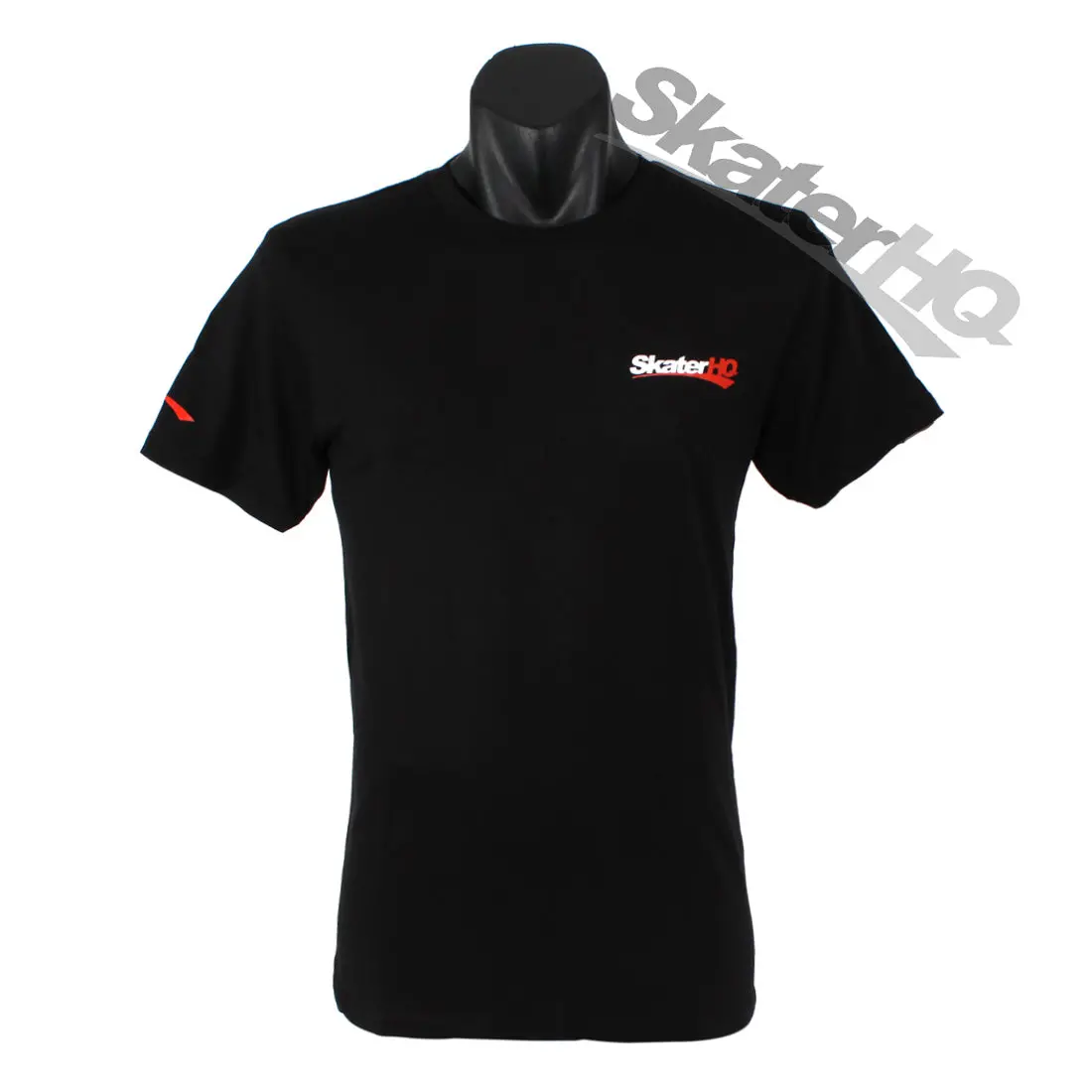 Skater Hq Adult Swoosh T-Shirt - Black 1