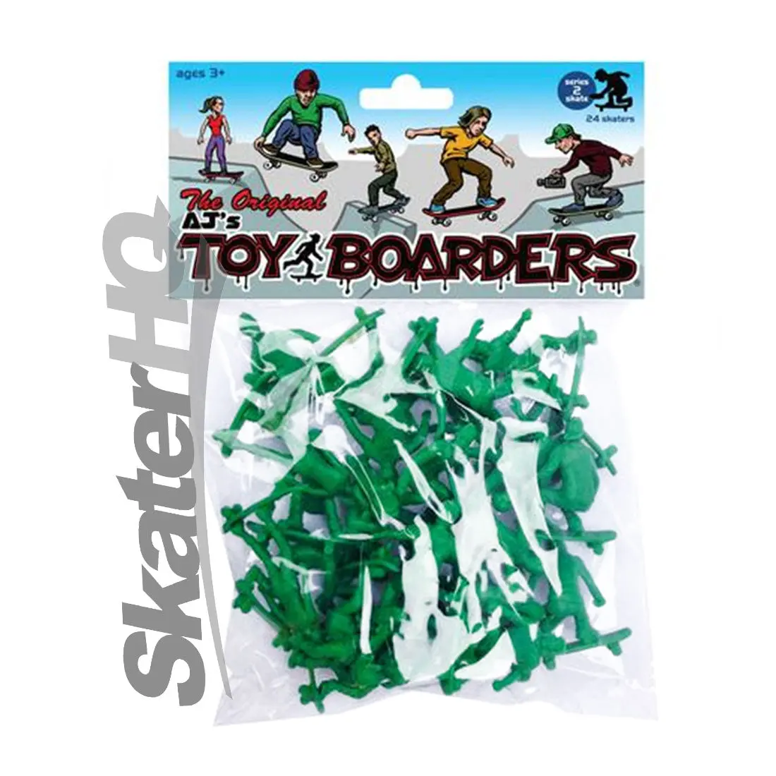 Ajs Toy Boarders Skate Series 2 - Green 1
