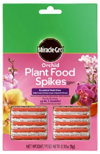Miracle Gro 1003661 10-Count Package Of Orchid Plant Food Fertilizer Spikes - Quantity Of 24 1