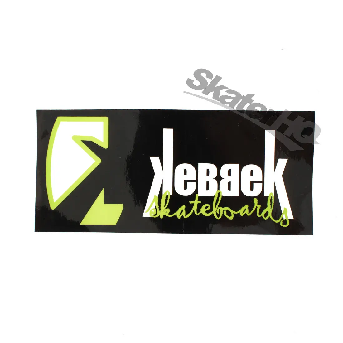 Kebbek Ce Logo Sticker - Black 1