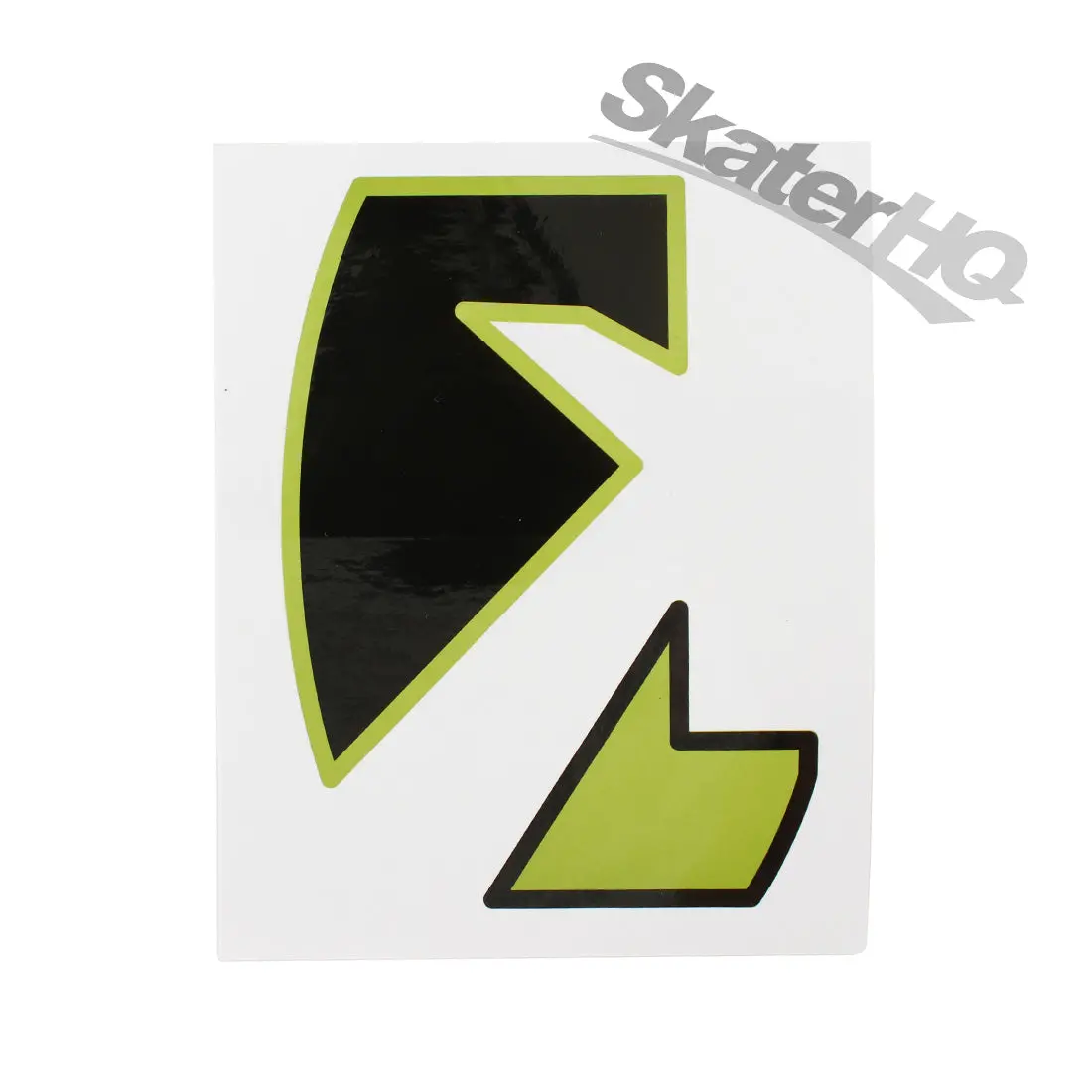 Kebbek Ce Large Logo Sticker - White 1