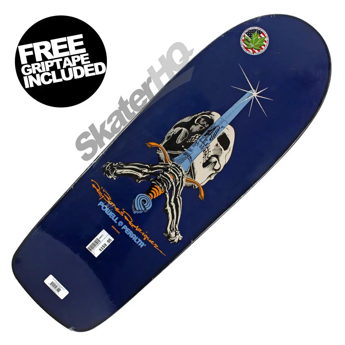 Powell Peralta Rodriguez Snub Nose 10.0 Deck - Navy 1