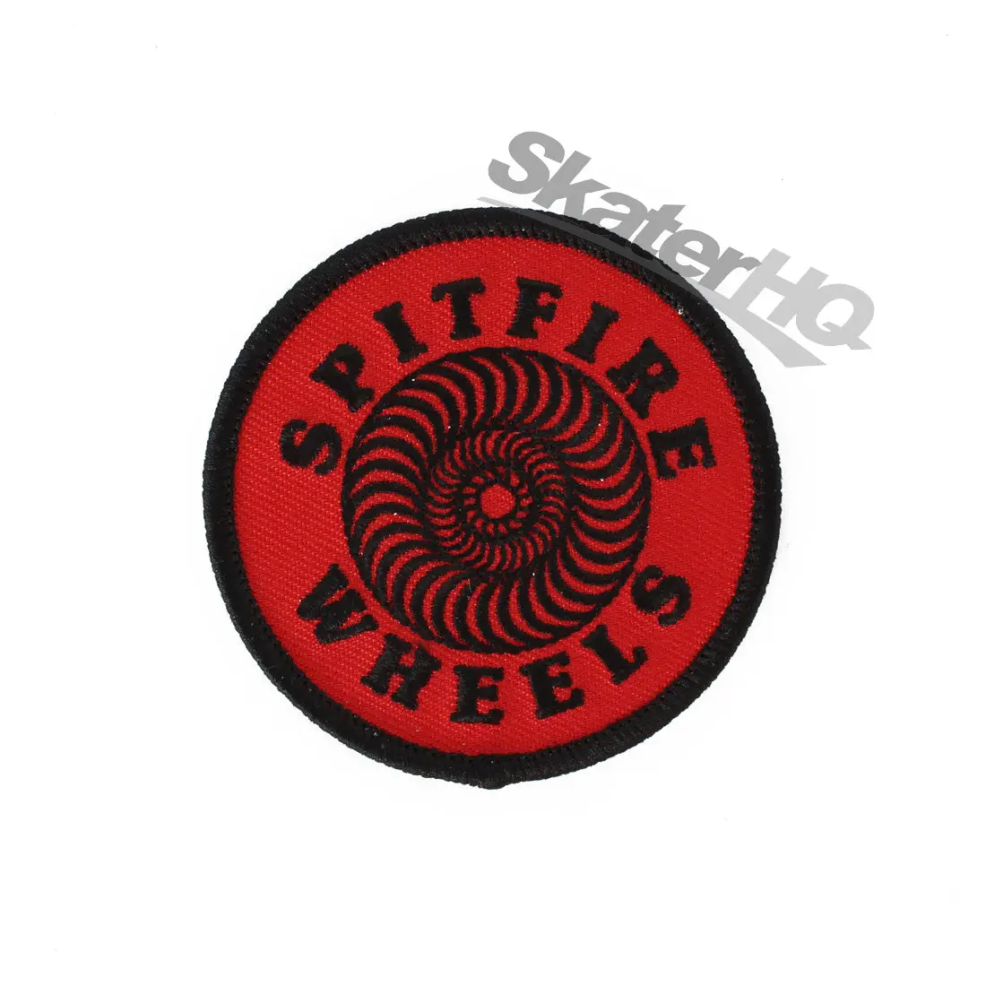 Spitfire Patch Classic Swirl Sticker - Red/Black 1