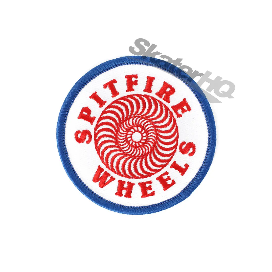Spitfire Patch Classic Swirl Sticker - White/Blue/Red 1