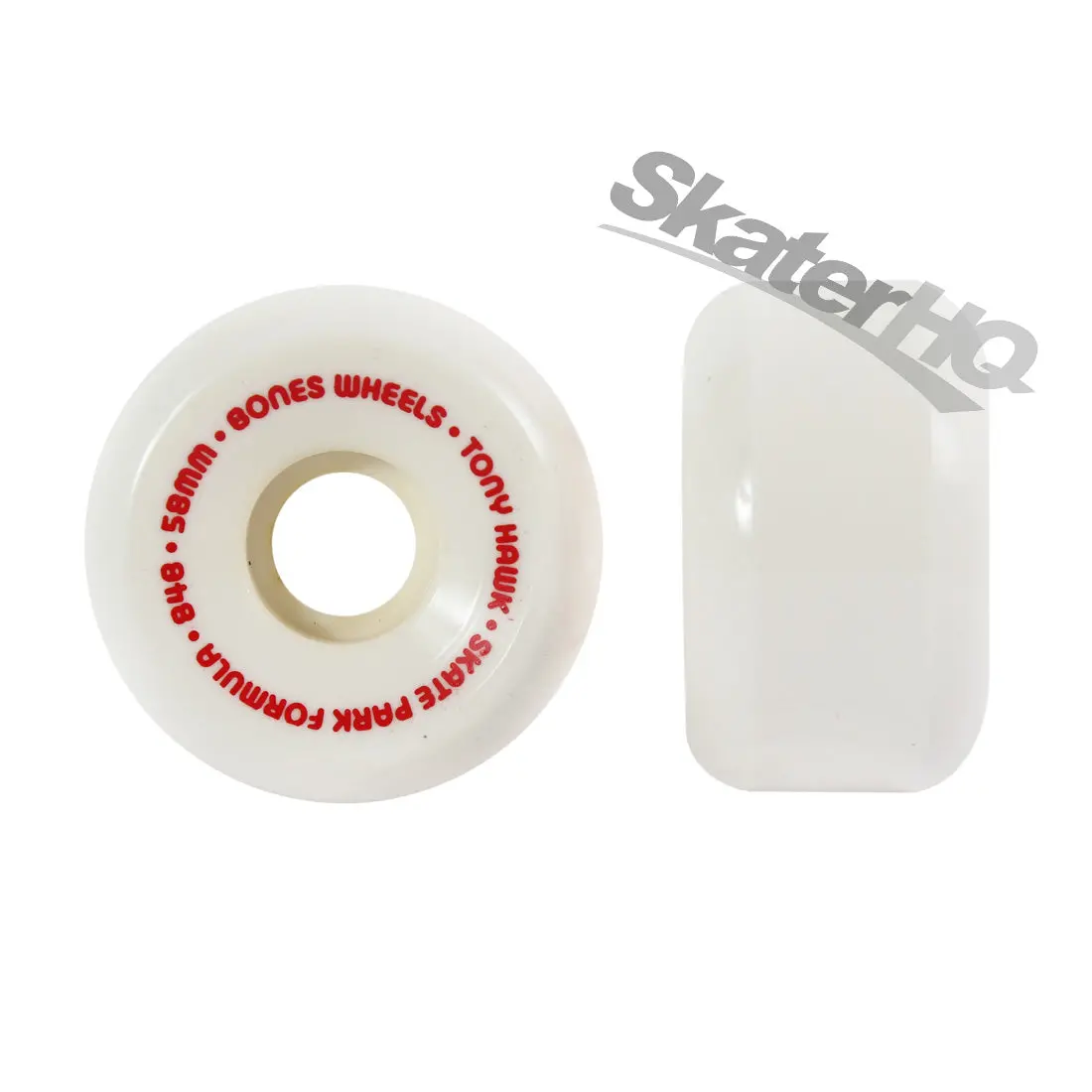 Bones Hawk Spf Mini Cube 58Mm - White 1