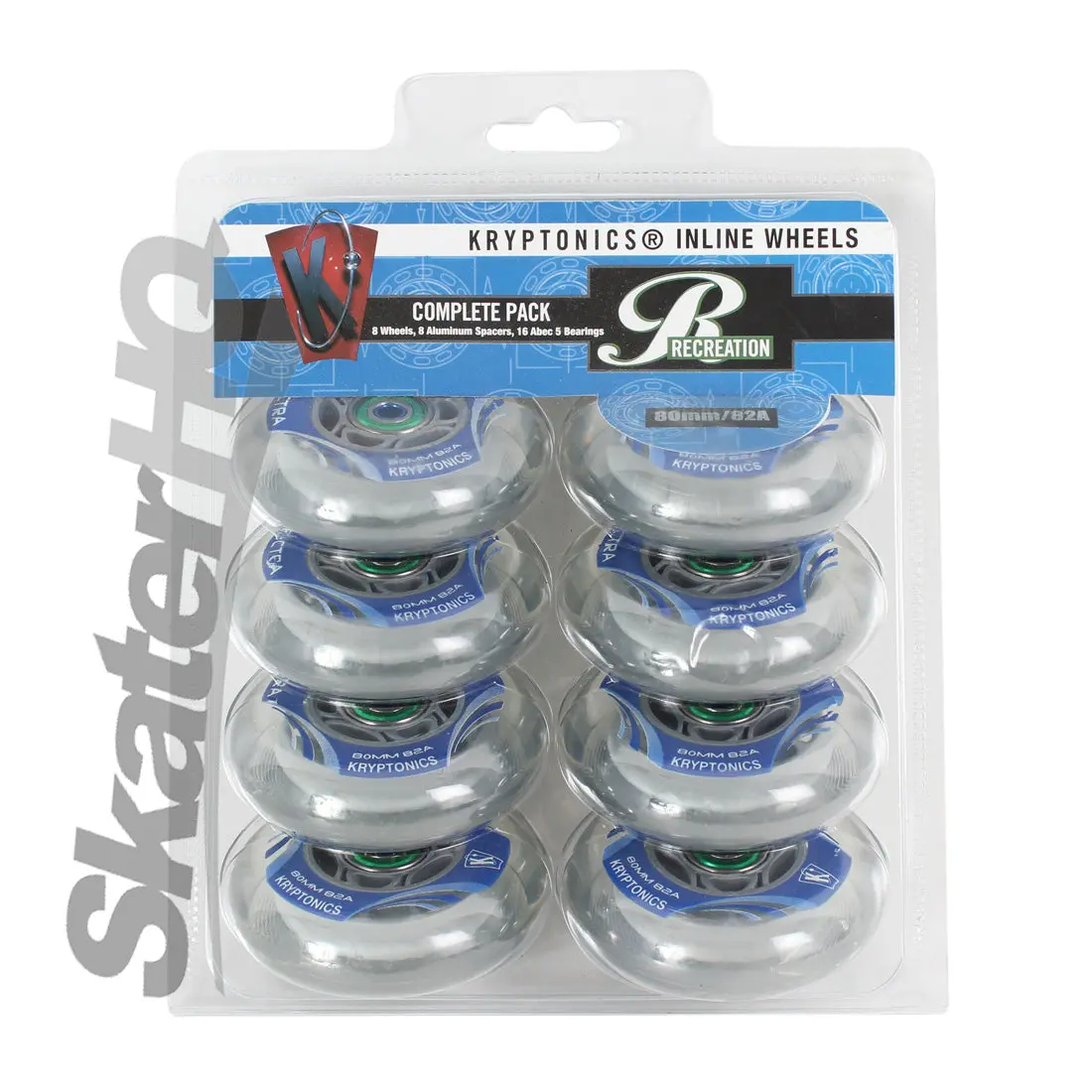 Kryptonics Vectra 80Mm/82A 8Pk W/ Bearings 1