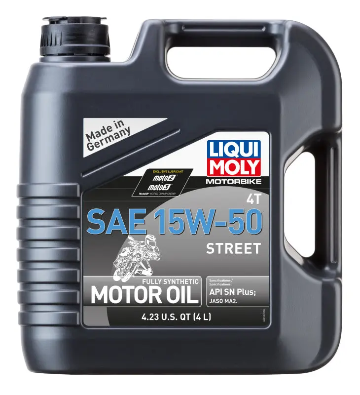 Liqui Moly 4L Motorbike 4T Sae 15W50 Street 1