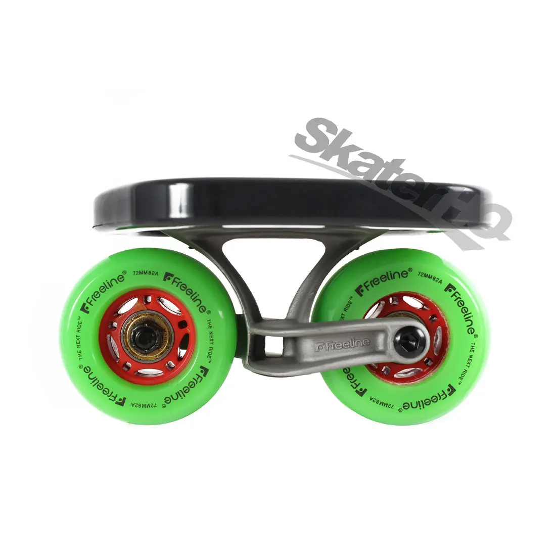 Freeline Pro Skates Green/Wood W/ Pro Edge Guards 1