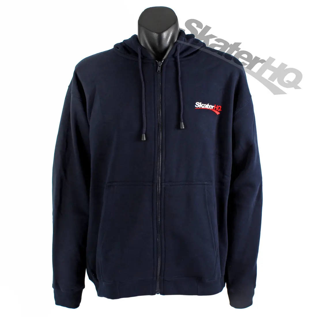 Skater Hq Adult Zip Hoody - Navy 1