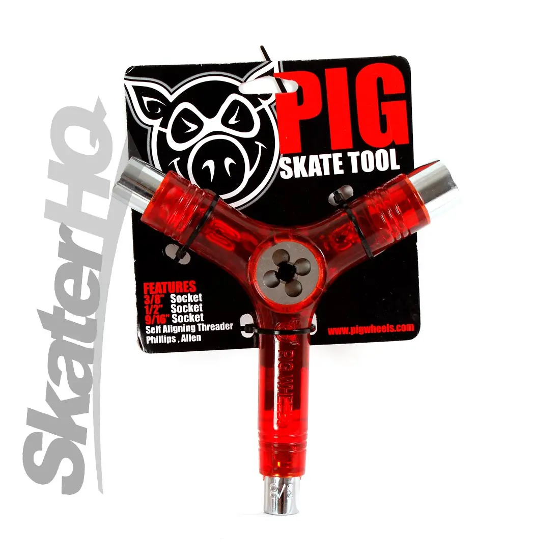 Pig Rethreading Tool - Trans Red 1