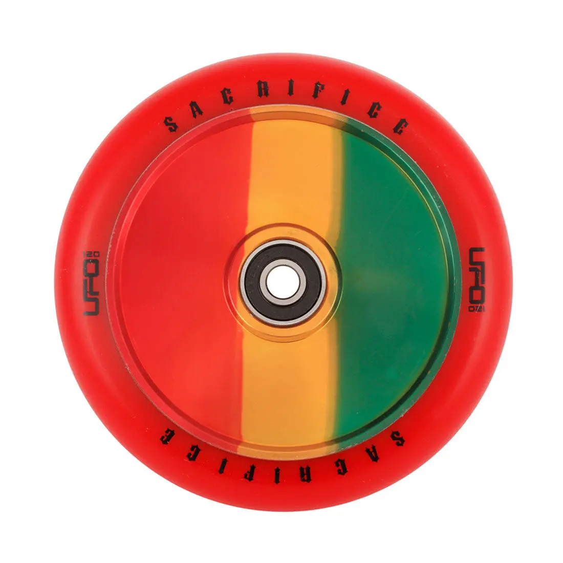 Sacrifice Ufo 120Mm Wheel - Red/Jamaica 1
