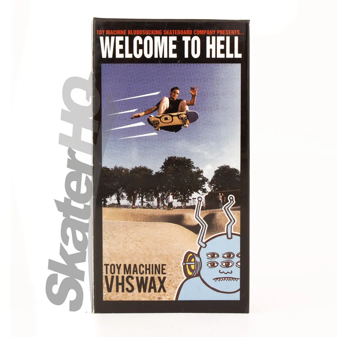 Toy Machine Welcome To Hell Vhs Wax - Black 1