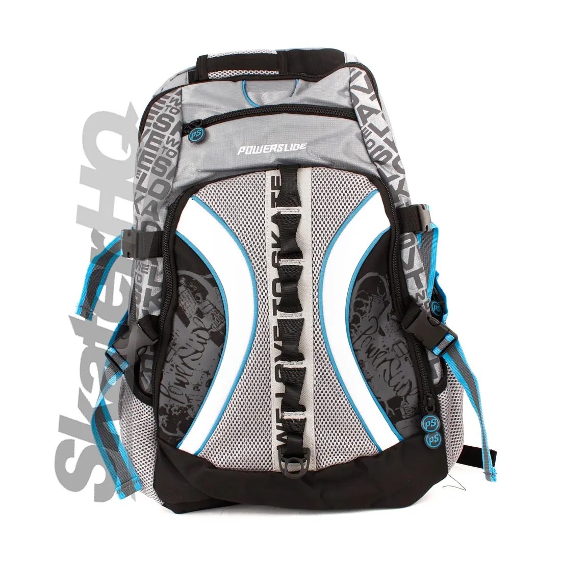 Powerslide Phuzion Skate Bag - Grey/Blue 1