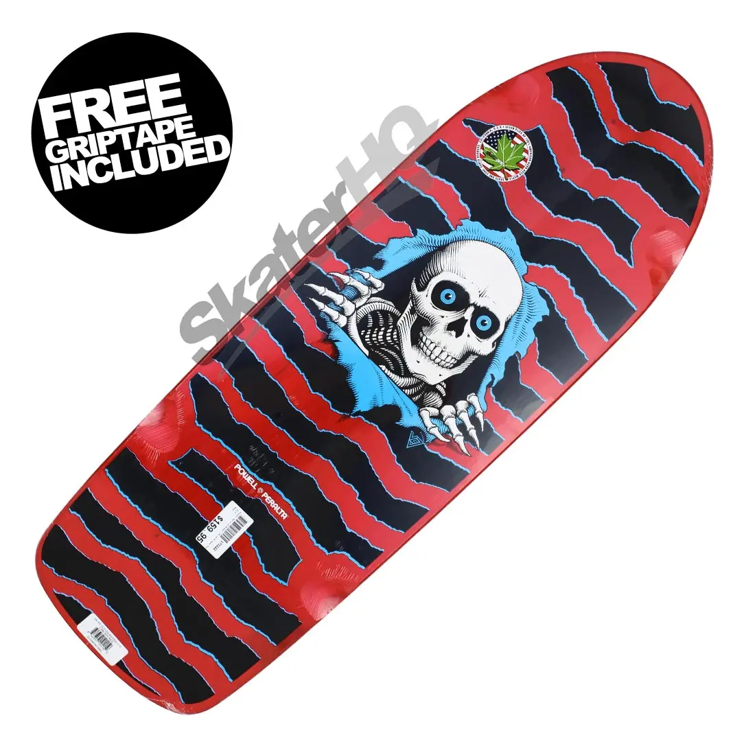Powell Peralta Og Ripper 2 10.0 Deck - Red 1