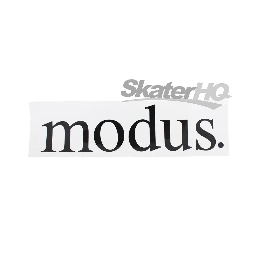 Modus Logo Ramp Sticker M - White 1