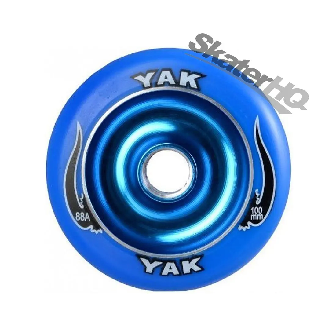 Yak Scat 100Mm 88A Metalcore - Blue 1