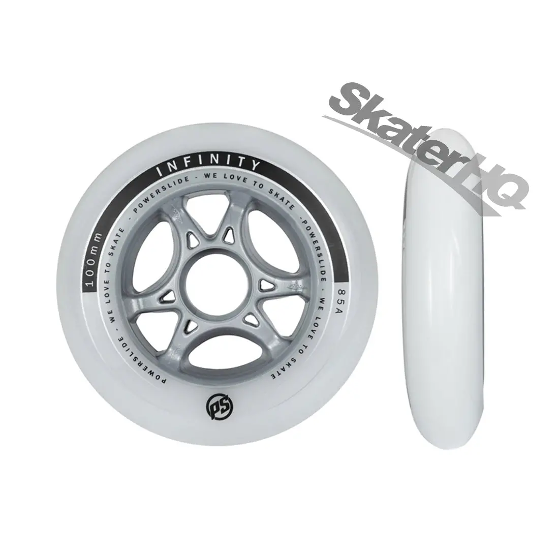 Powerslide Infinity 100Mm/85A 4Pk - Grey 1