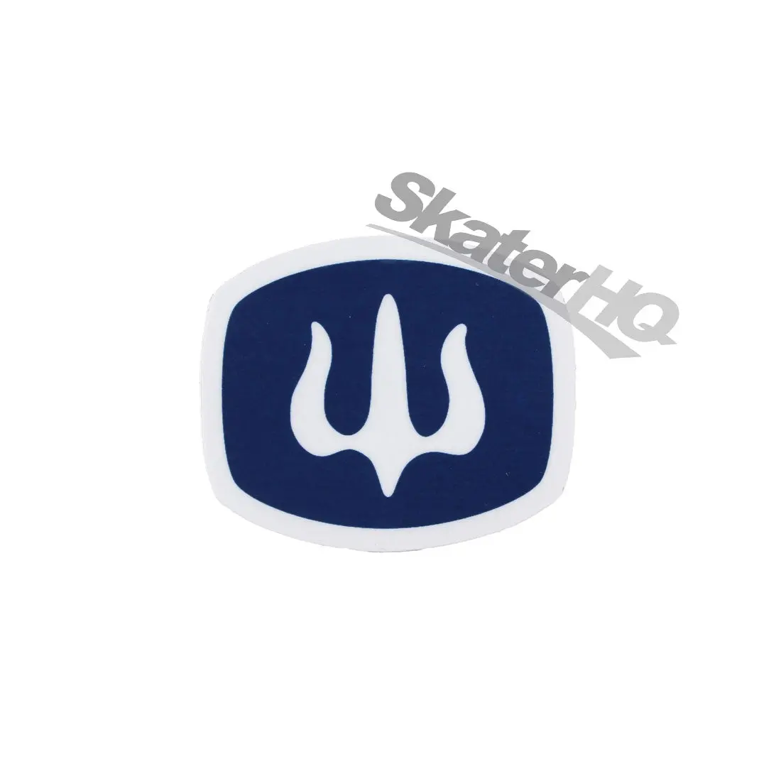 Carver Badge Logo Mini Sticker - Navy 1