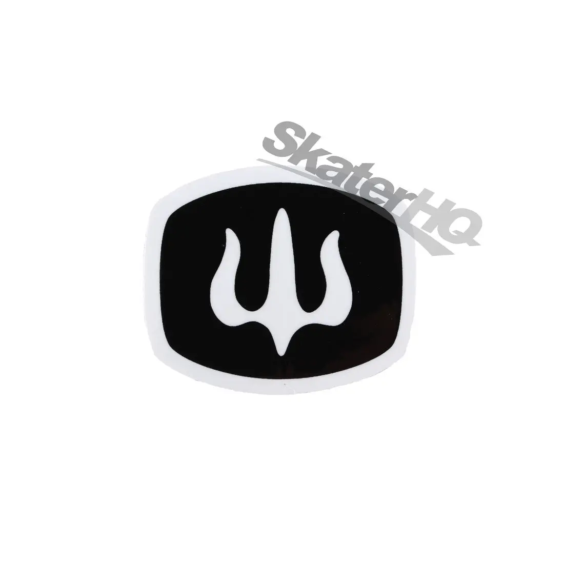 Carver Badge Logo Mini Sticker - Black 1