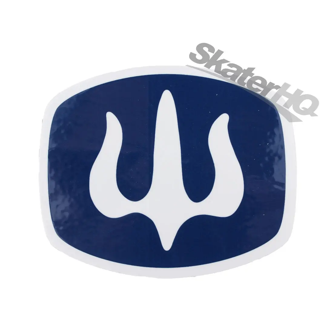 Carver Badge Logo Sticker - Navy 1