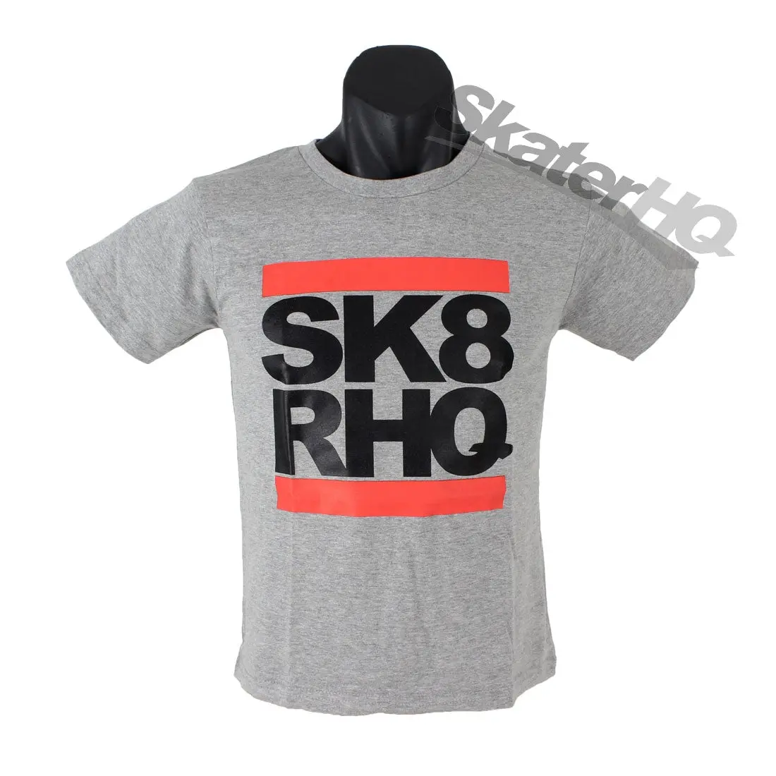 Skater Hq Kids Stacked T-Shirt - Grey 1