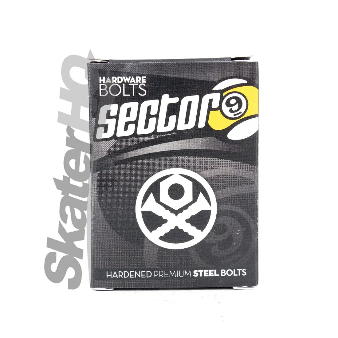 Sector 9 Steel Bolts 1.25Inch Phillips 8Pk - Black 1