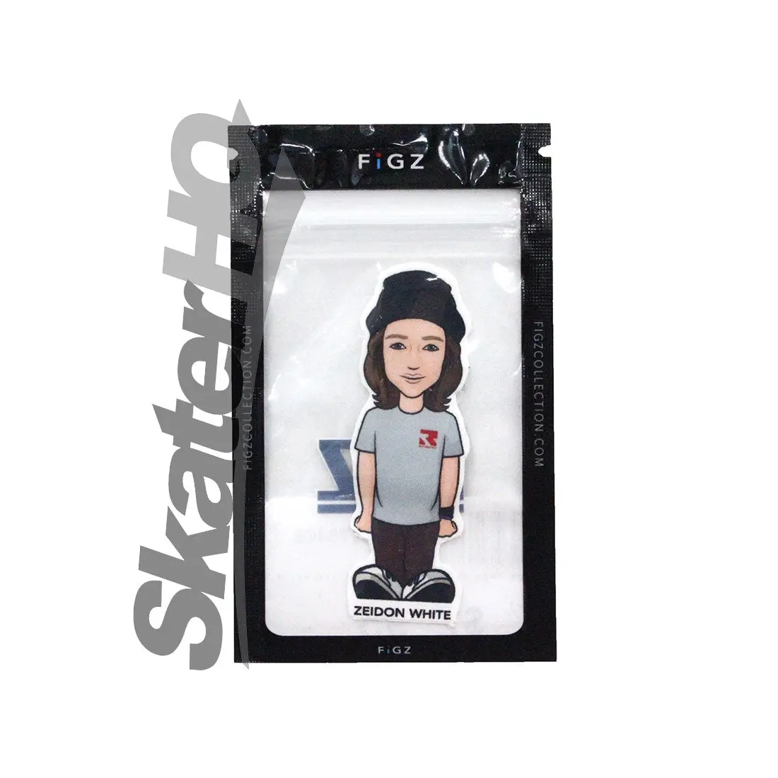 Figz Team Root Zeidon White Sticker 1