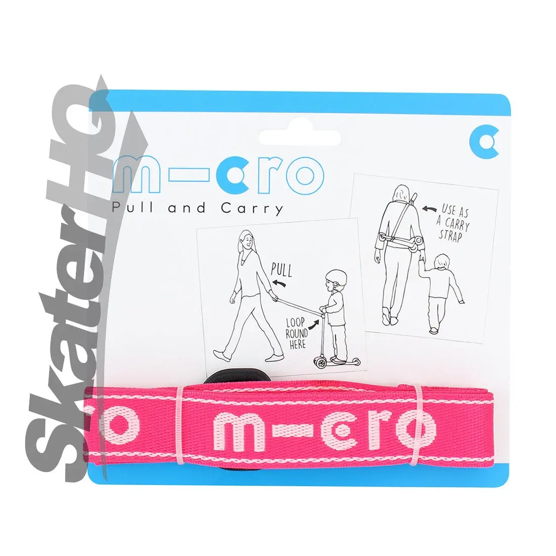 Micro Pull & Carry Strap - Pink 1